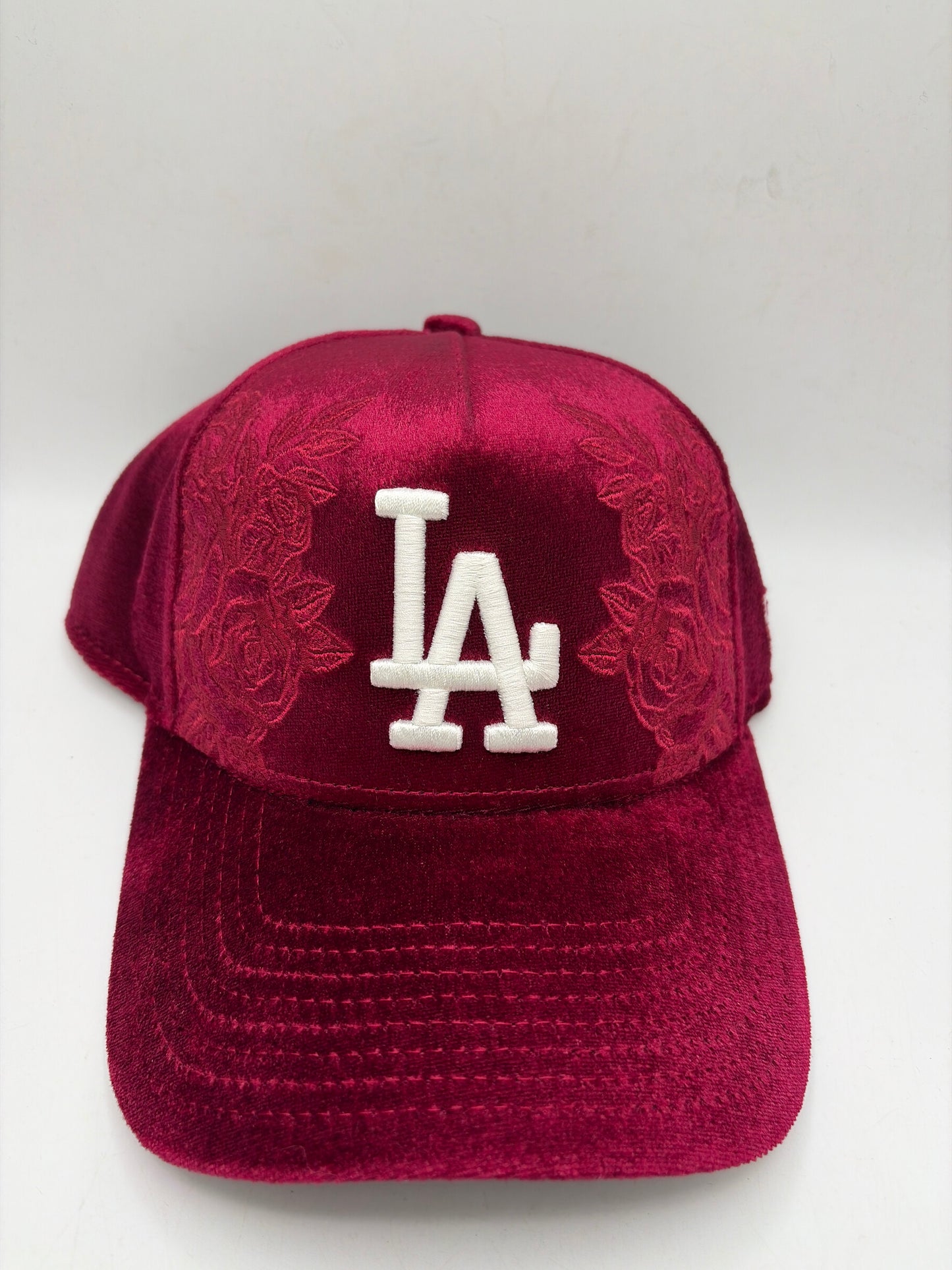 Los Angeles Dodgers MLB New Era 9Forty Velvet Roses A-Frame Women Adjustable Hat