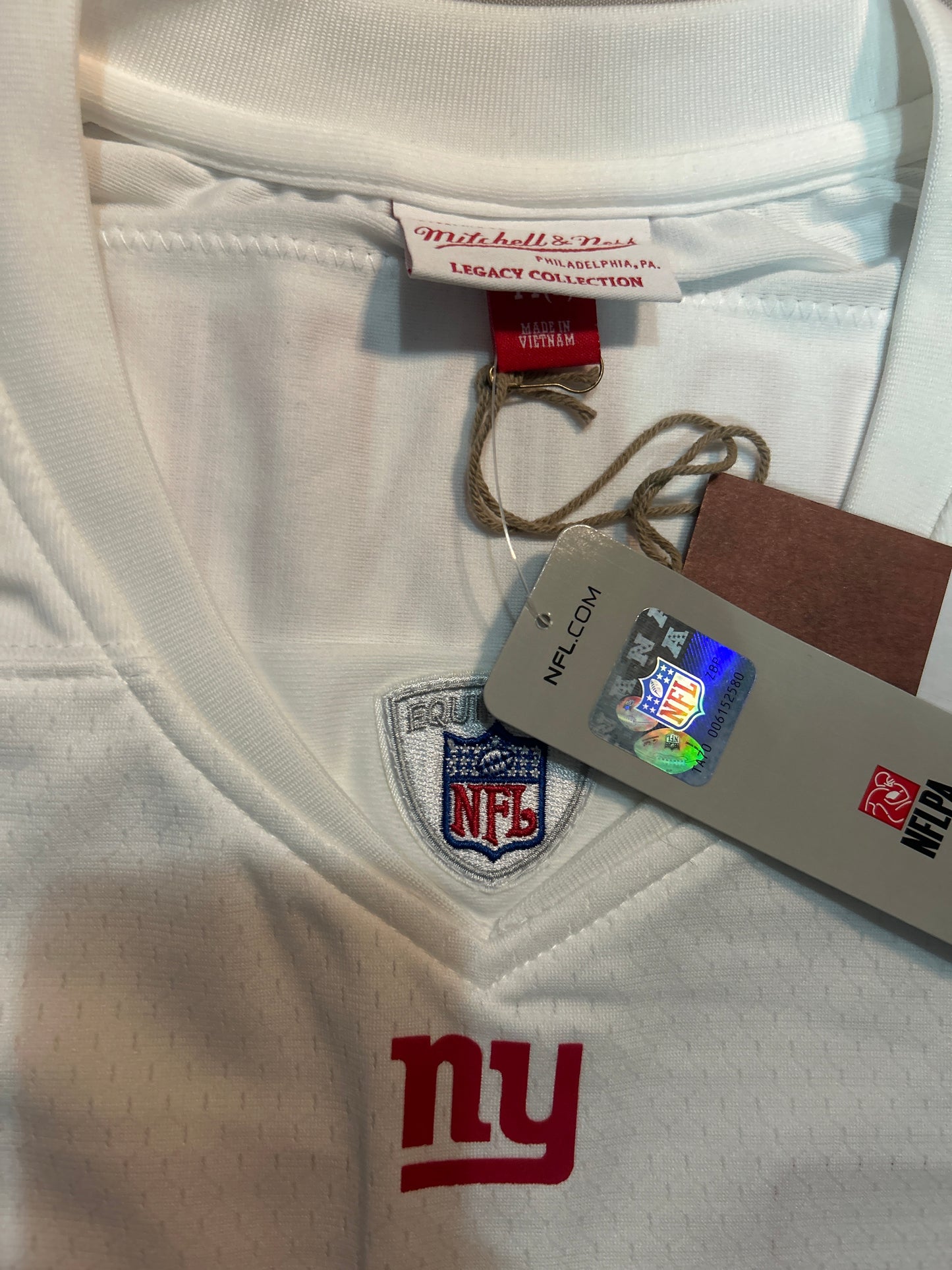 New York Giants NFL Mitchell & Ness Throwback #10 Eli Manning 2007 Legacy Men’s Jersey