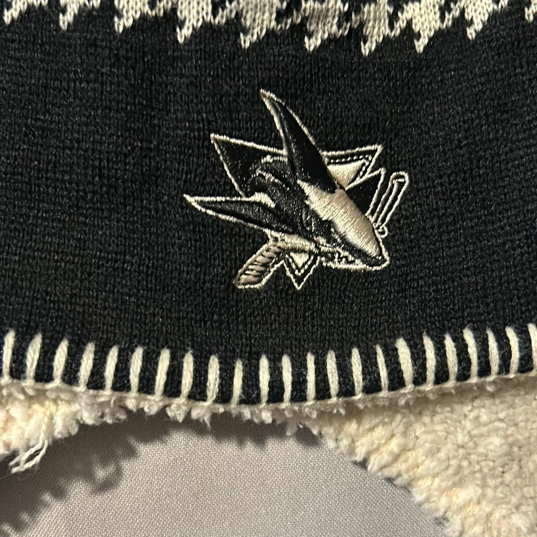 San Jose Sharks NHL Knit Tassel Pom Beanie