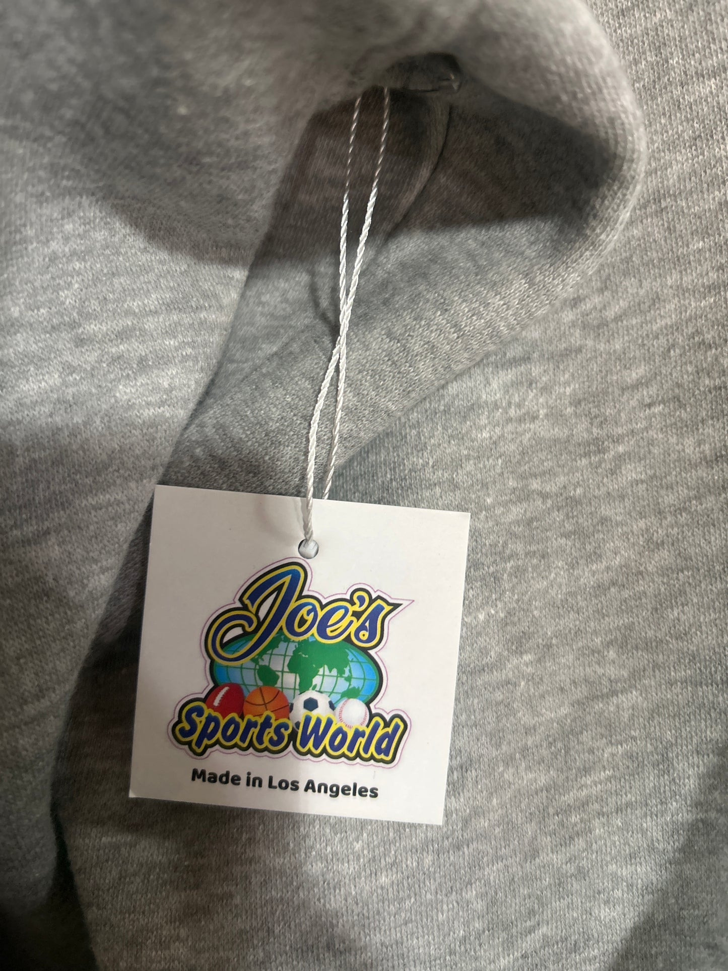 NFL Superbowl LX 2026 JSW Private Label "BENITO" Grey Authentically Unique Patched Hoodie