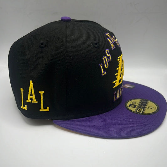 Los Angeles Lakers NBA New Era 59Fifty LAL Fitted Hat