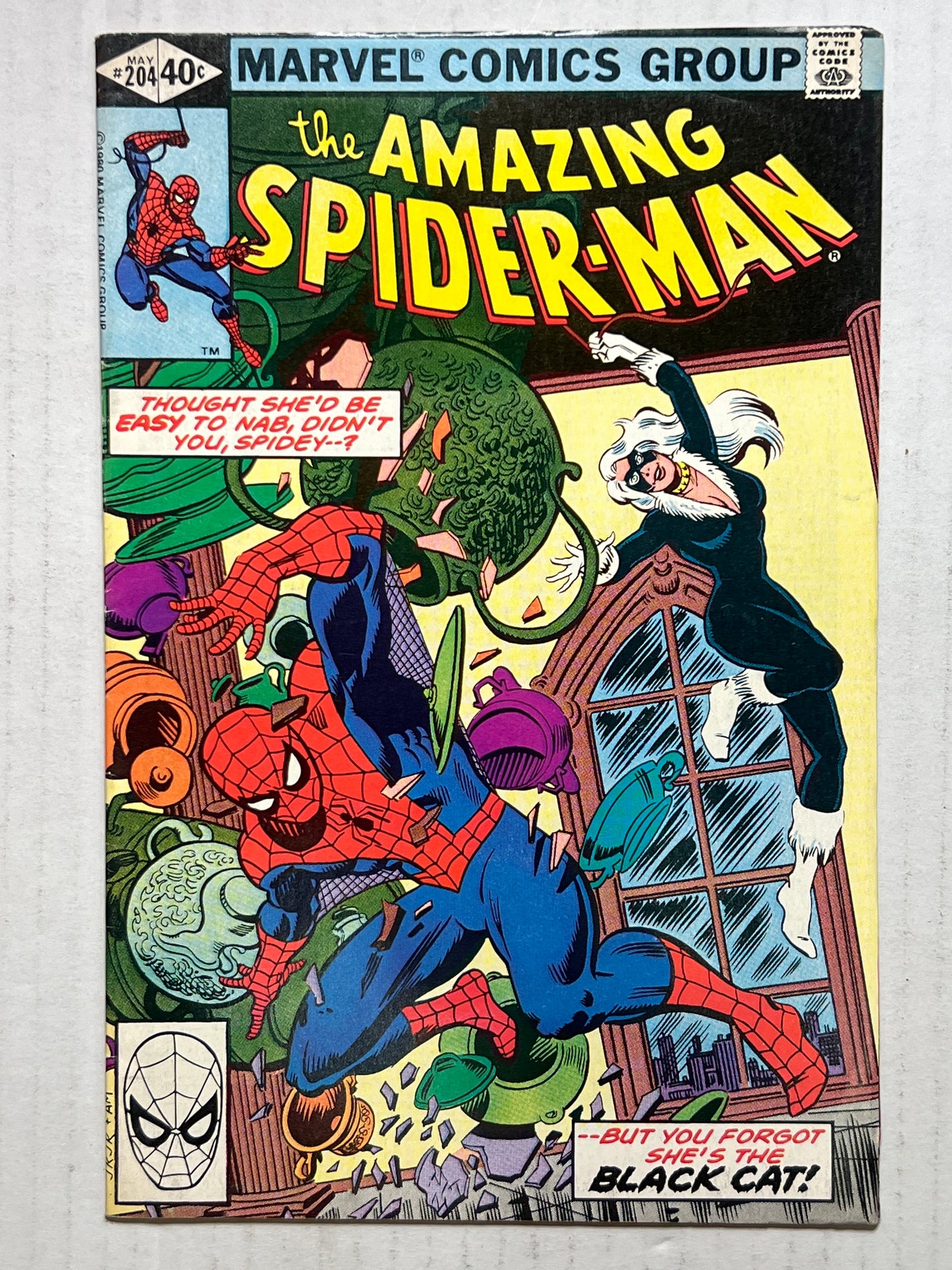 The Amazing Spider-Man By Marvel Comics Group #204 May 1980 Comic Book