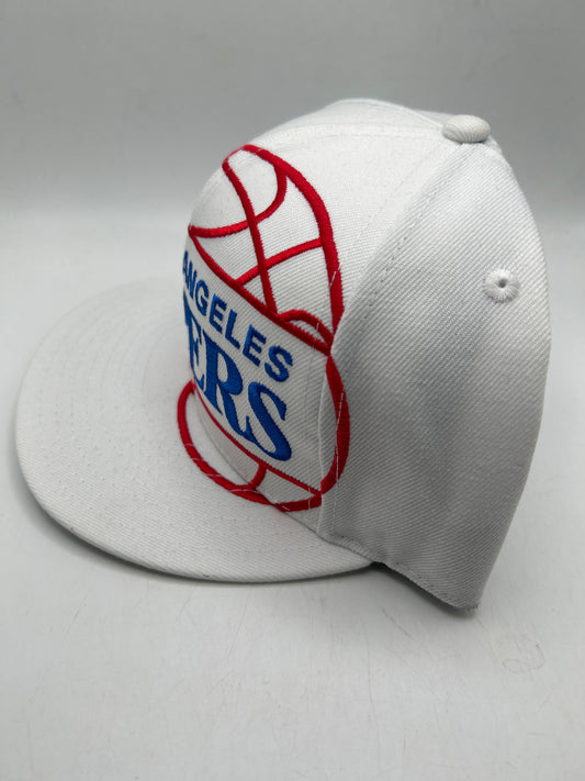 Los Angeles Clippers NBA Mitchell & Ness Nostalgia Co. Liberty Fit Oversized Logo Snapback