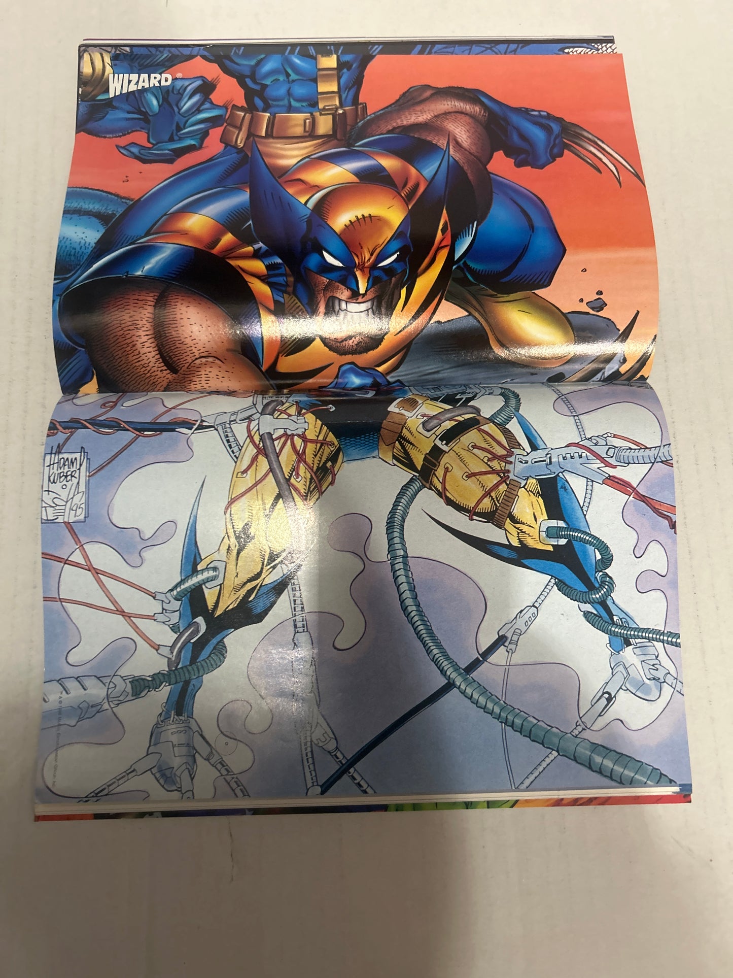 Wizard Tribute Edition Wolverine A Wizard Special Publication Comics Book with Authentic Poster