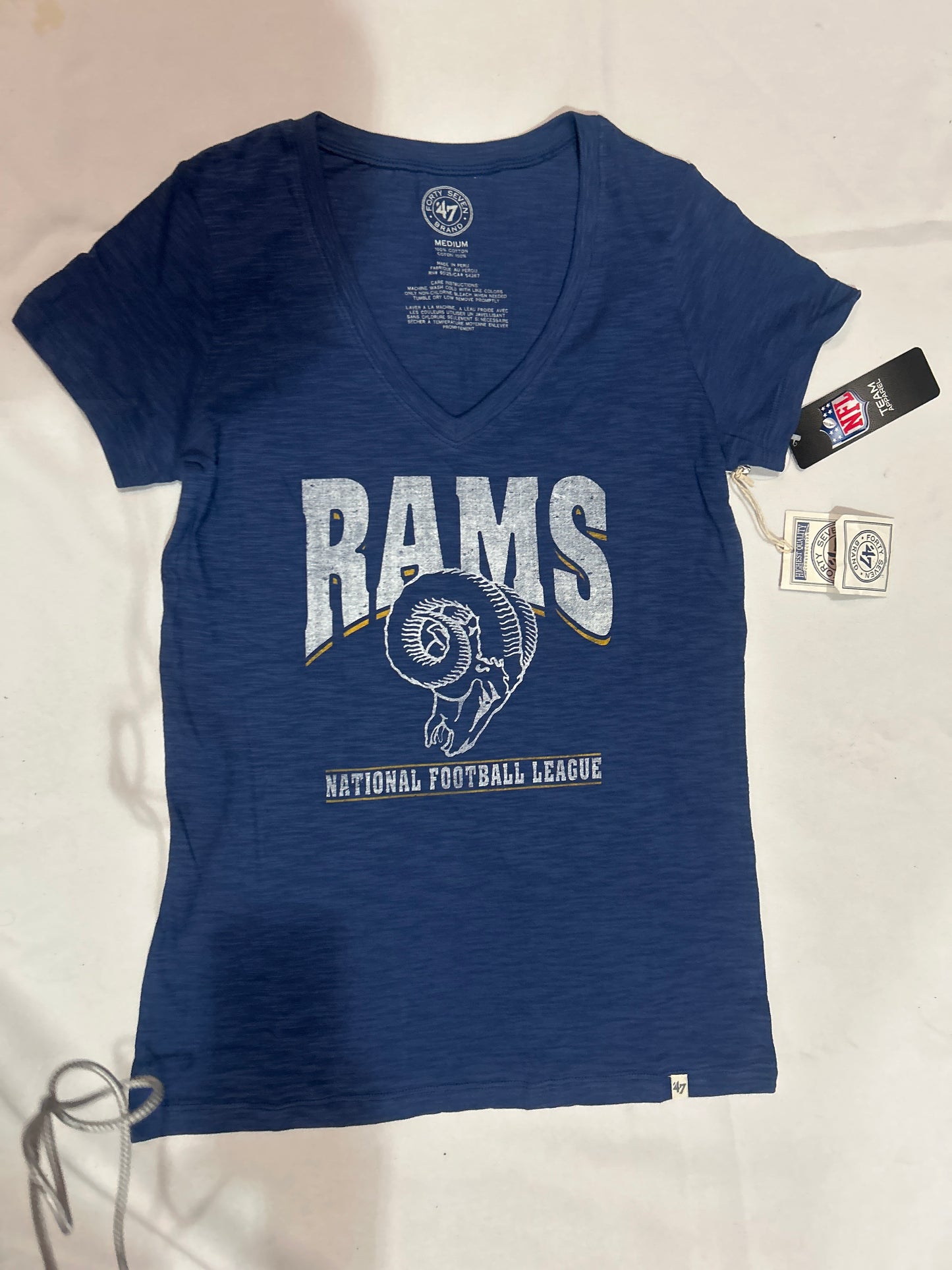 Los Angeles Rams NFL 47Brand Women T-Shirt