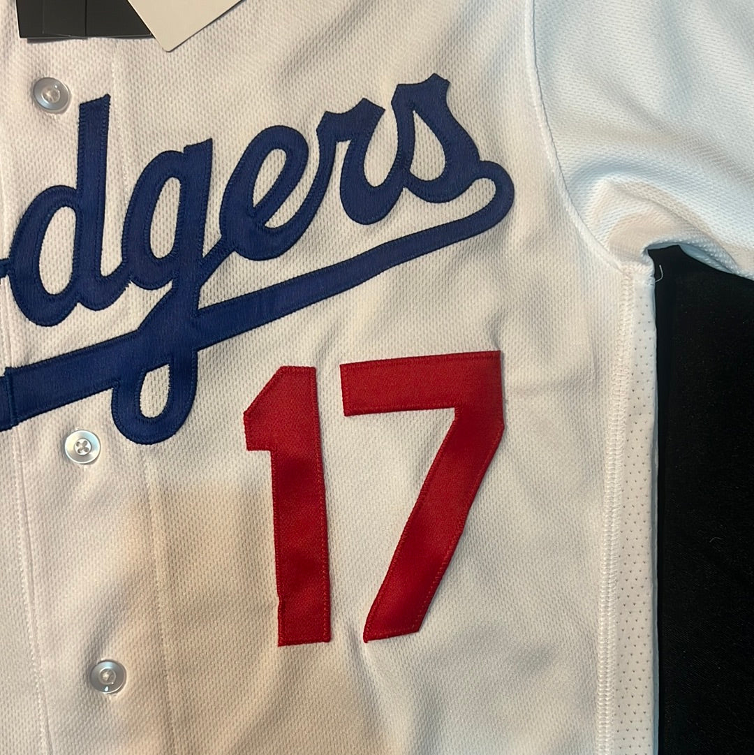 Fashion dodgers jersey with red number