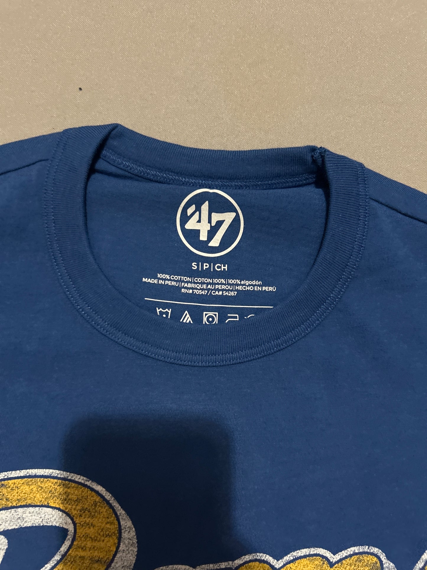 Los Angeles Rams NFL Jetty Blue Franklin Tee Men
