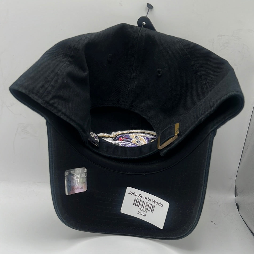 Baltimore Ravens NFL ‘47CleanUp Adjustable Hat