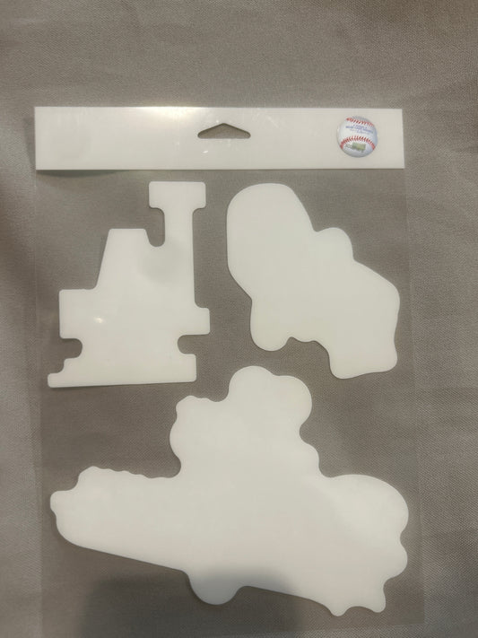 Los Angeles Dodgers MLB Multi-Use Decal 3Fan Pack