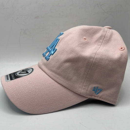 Los Angeles Dodgers MLB 47CleanUp Pink/Sky Blue Adjustable Hat