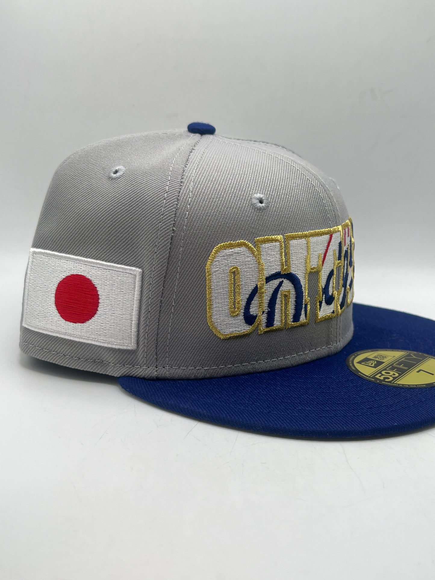 Los Angeles Dodgers MLB New Era 59Fifty Shohei Ohtani Japanese Flag Fitted Hat