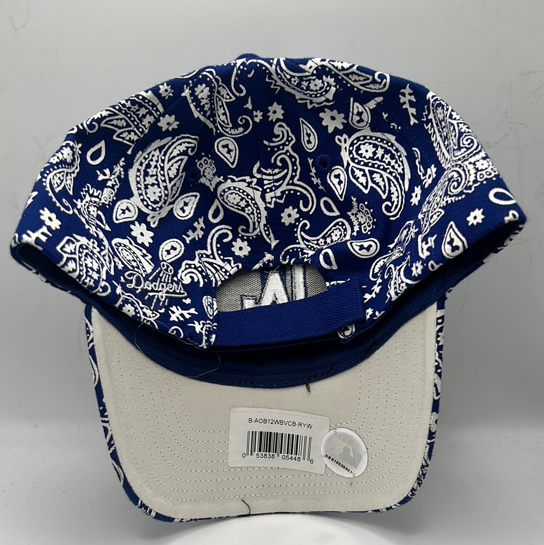 Los Angeles Dodgers MLB Genuine Merchandise Bandana Printed Adjustable Hat