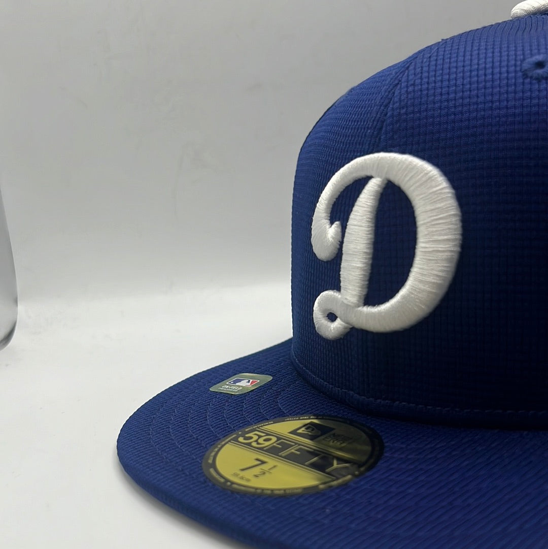 Los Angeles Dodgers MLB 2024 Batting  Practice New Era 59Fifty Royal Blue Fitted Hat