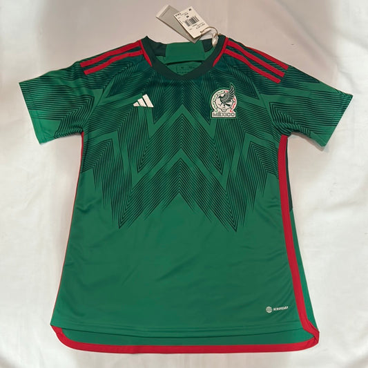 Mexico Adidas Authentic Replica Home Jersey for Women