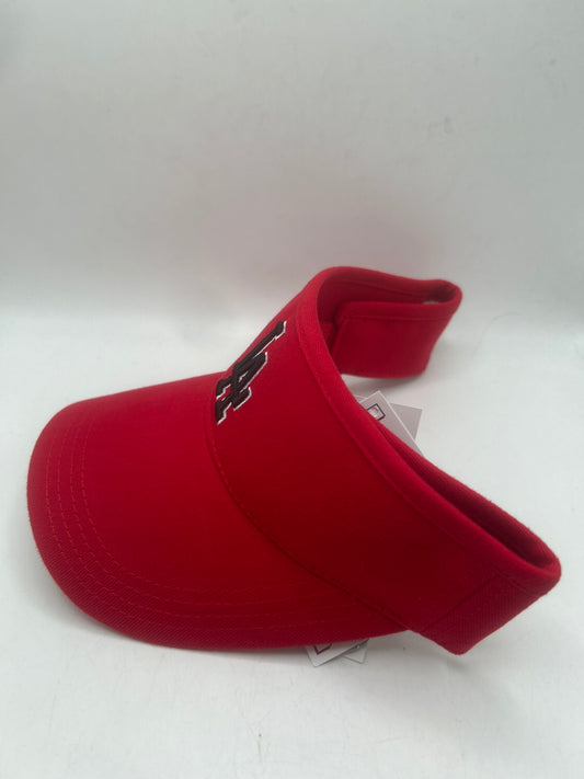 Los Angeles Dodgers MLB Annco Red/Black Visor Hat