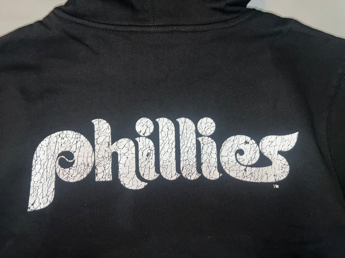 Philadelphia Phillies MLB Mitchell & Ness a Cooperstown Collection Team OG Fleece Hoodie