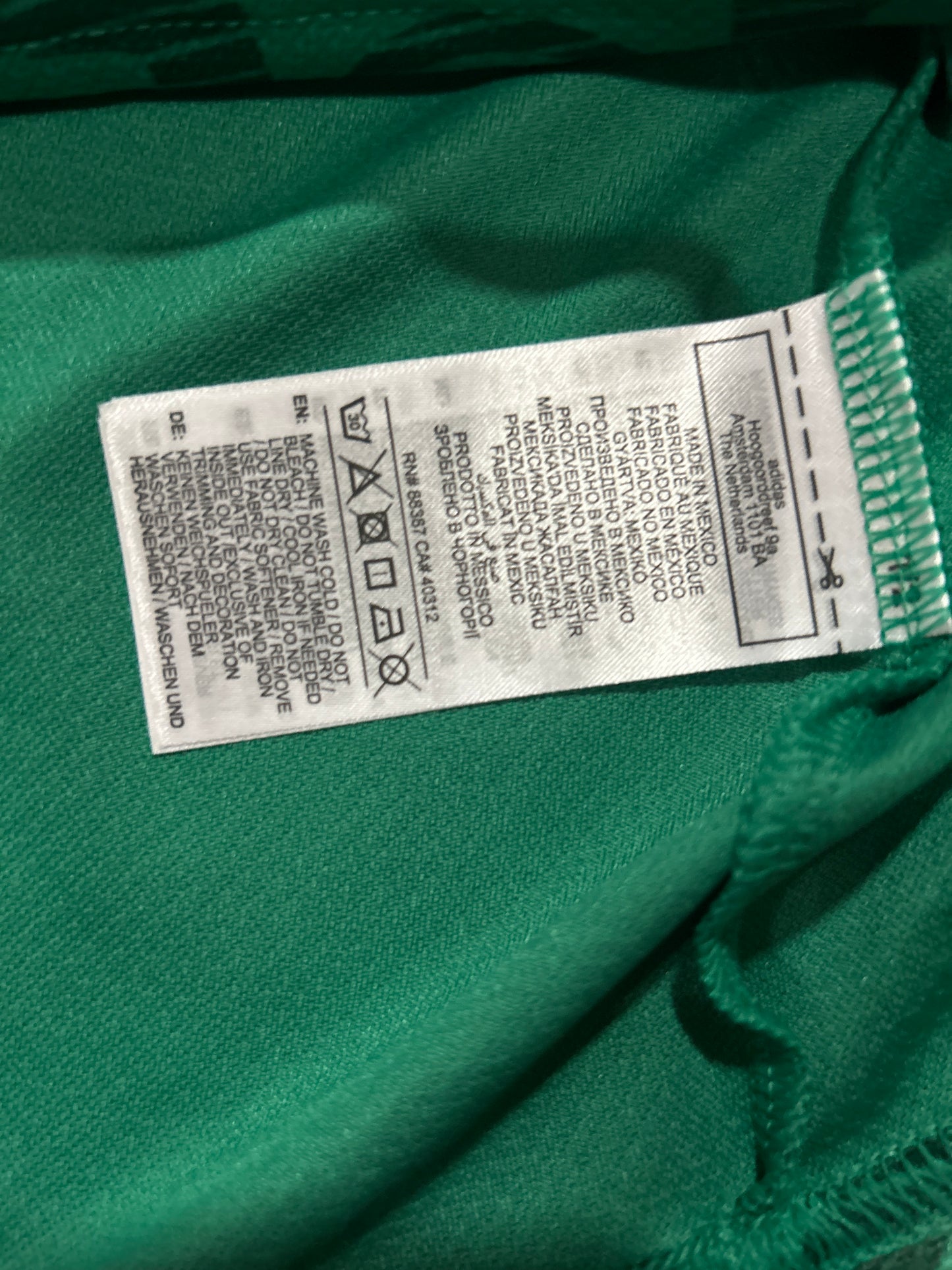 Adidas Mexico 2026 Home Replica Men Jersey