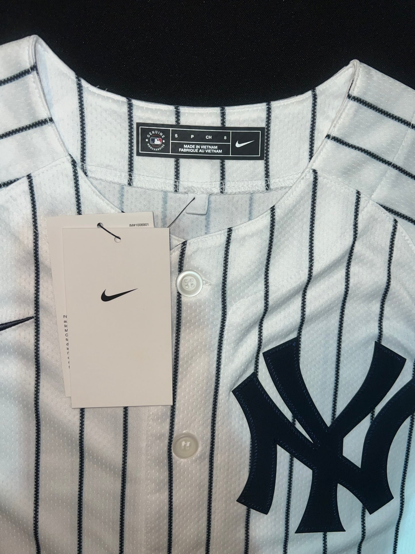 New York Yankees MLB Nike Genuine Merchandise Youth Jersey