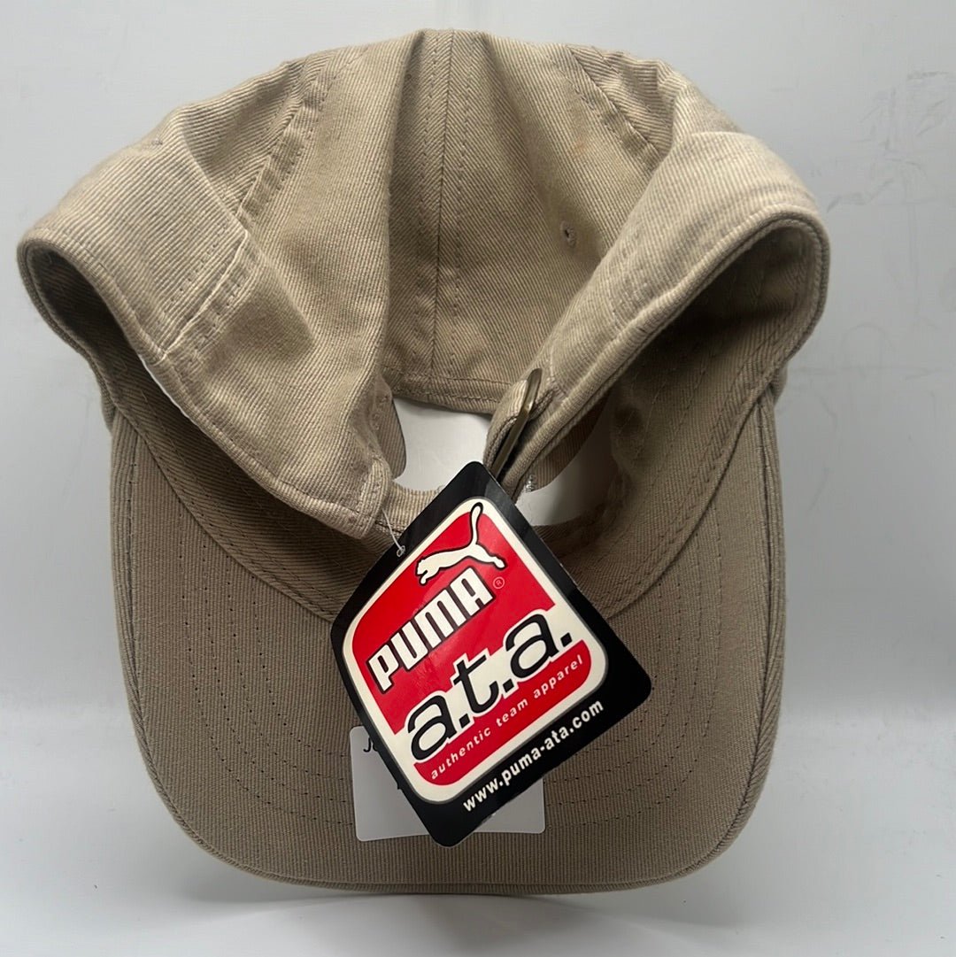 Vintage Los Angeles Dodgers MLB Puma Genuine Merchandise Khaki Adjustable Hat