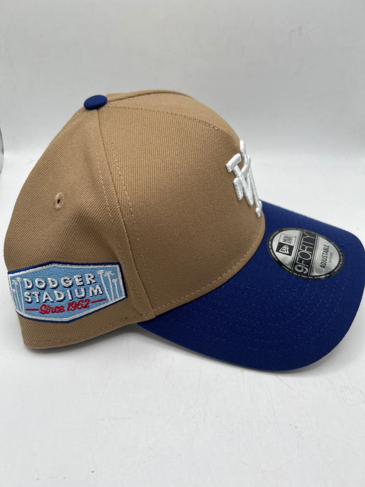 Los Angeles Dodgers MLB New Era 9Forty Upside Down Frame “Dodgers Stadium since 1962” Side Patch Adjustable Hat
