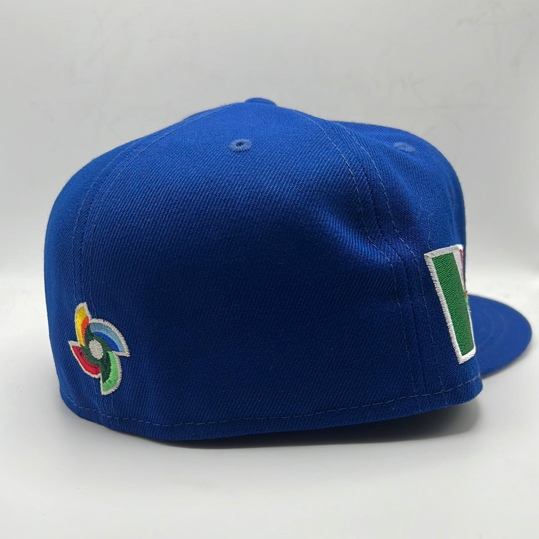 Mexico World Baseball Classic 59FIFTY New Era Fitted Hat Royal Blue