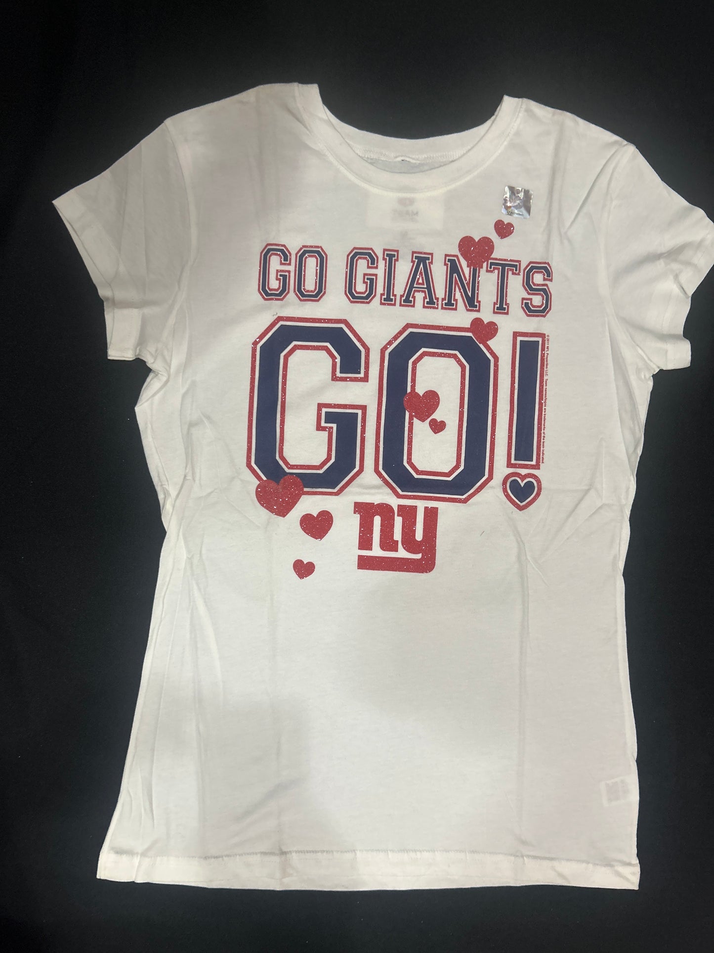 New York Giants NFL Team Apaprel Women T-shirts