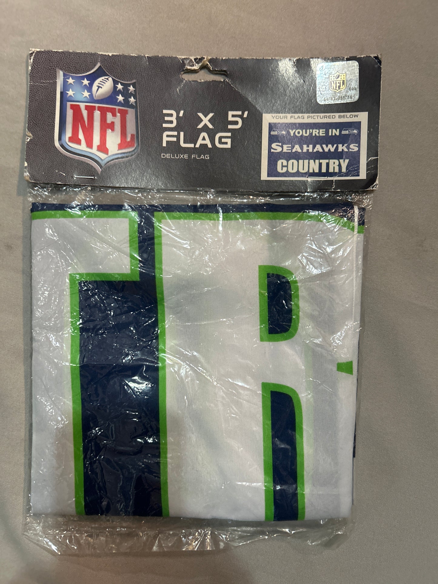 Seattle Seahawks NFL 3’X5’ Flag
