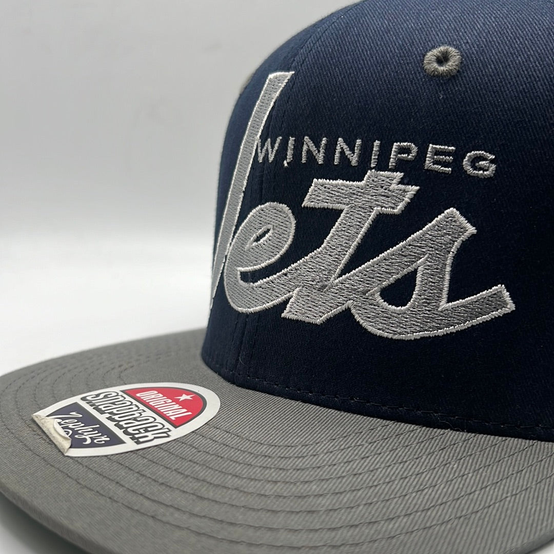 Vintage Winnipeg Jets NHL Original Zephyr SnapBack