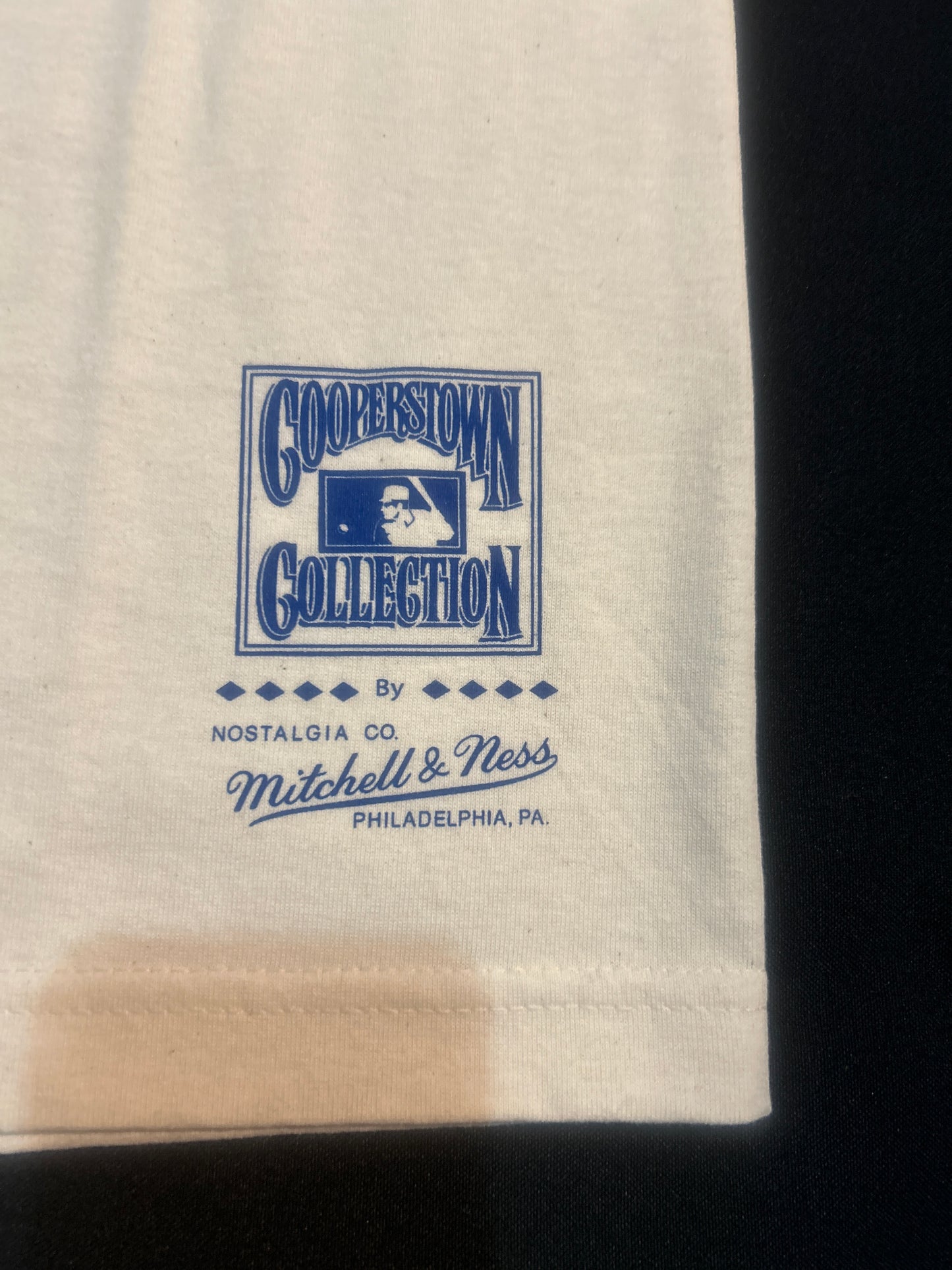 Los Angeles Dodgers MLB Cooperstown Collection Mitchell & Ness Crown Jewel Men T-Shirt