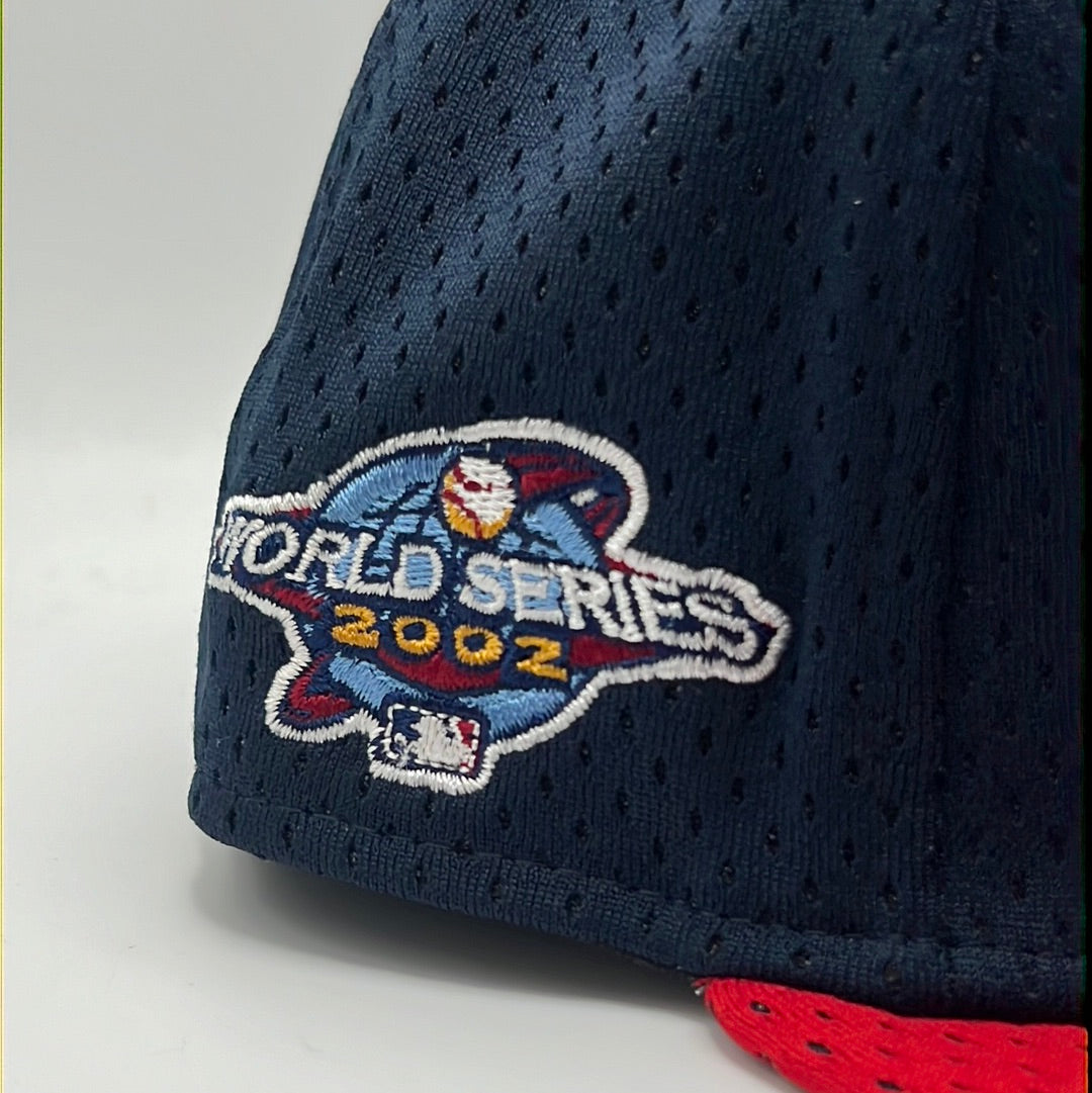 Los Angeles Angels MLB New Era 59Fifty World Series 2002 Side Patch Fitted Hat