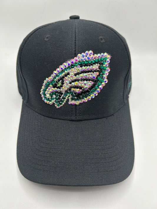 Philadelphia Eagles Bedazzled Adjustable Hat