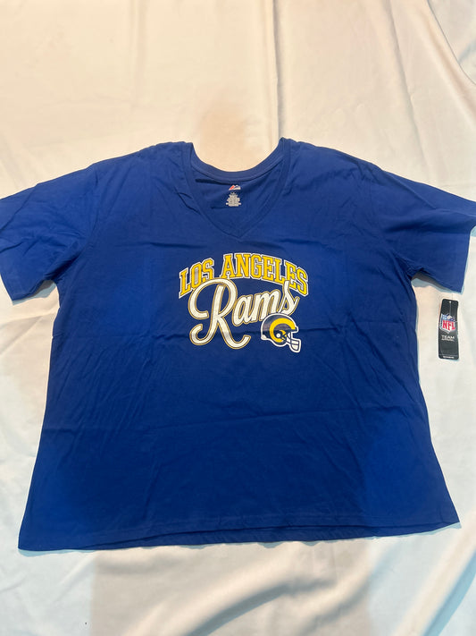 Los Angeles Rams NFL Majestic Women T-Shirt