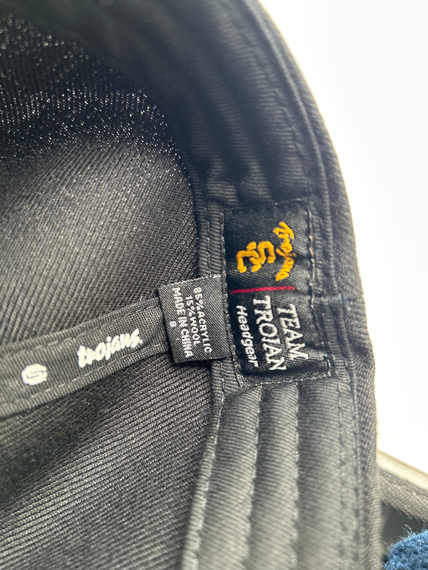 USC Trojans Fitted Hat - BLACK