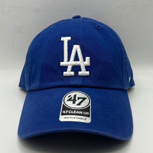 Los Angeles Dodgers MLB 47 Clean Up Genuine Merchandise Classic Royal Blue Adjustable Hat