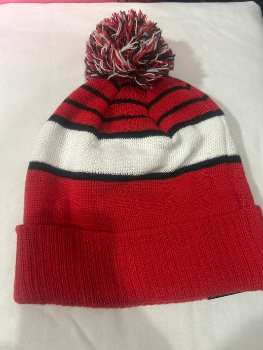 Kansas City Chefs NFL New Era One Time Removable Pom Knit Beanie
