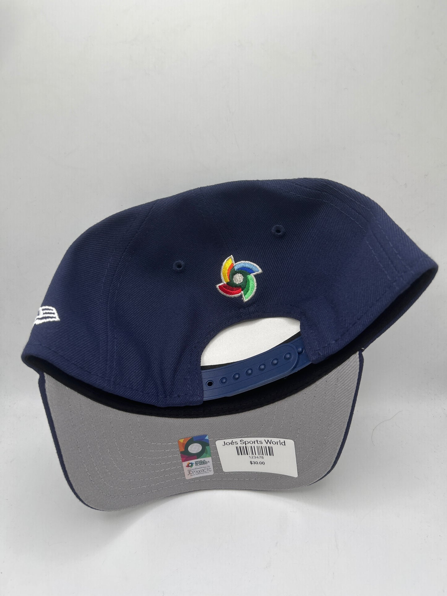 USA 2026 World Series Baseball Classic Navy New Era 9Fifty A-Frame Youth Adjustable Hat