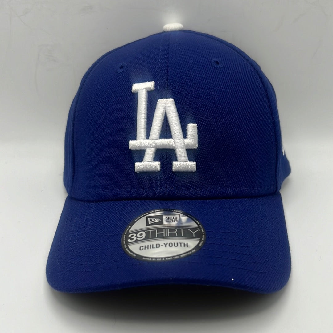 Los Angeles Dodgers MLB New Era 39Thirty Genuine Merchandise Child-Youth Flex Fitted Hat