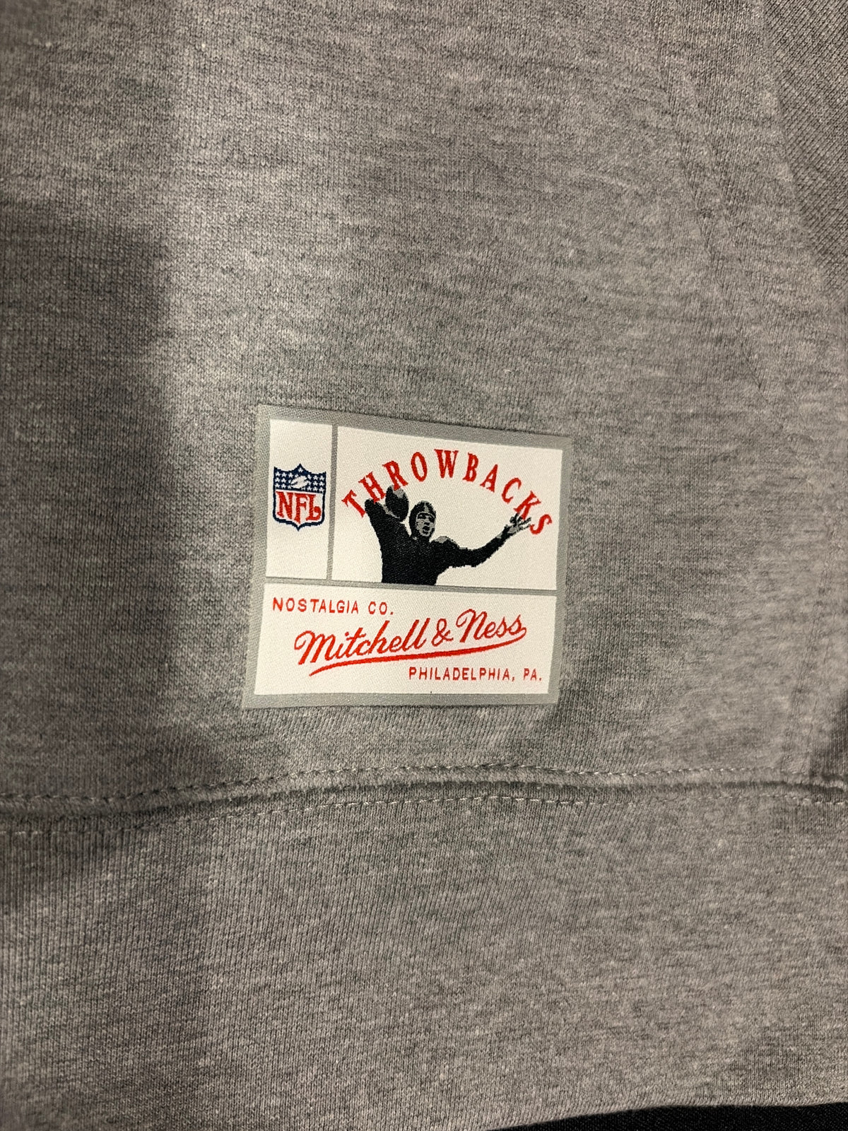 Detroit Lions NFL MITCHELL and Ness Throwbacks Men Hoodie