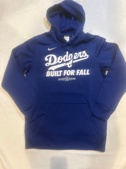 Los Angeles Dodgers 2025 Postseason Automatic Collection Men Therma Pullover Hoodie