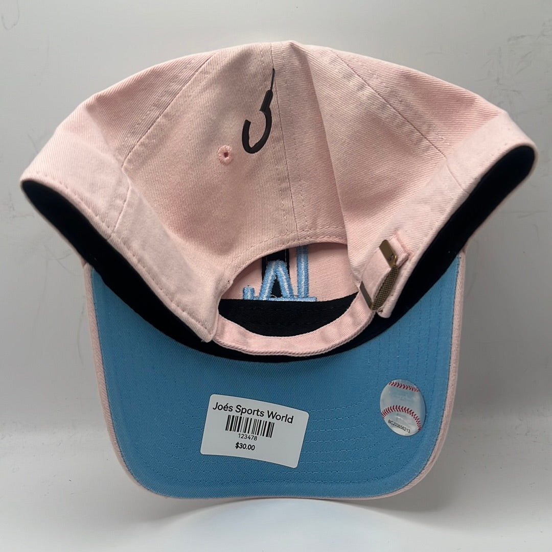 Los Angeles Dodgers MLB 47CleanUp Pink/Sky Blue Adjustable Hat