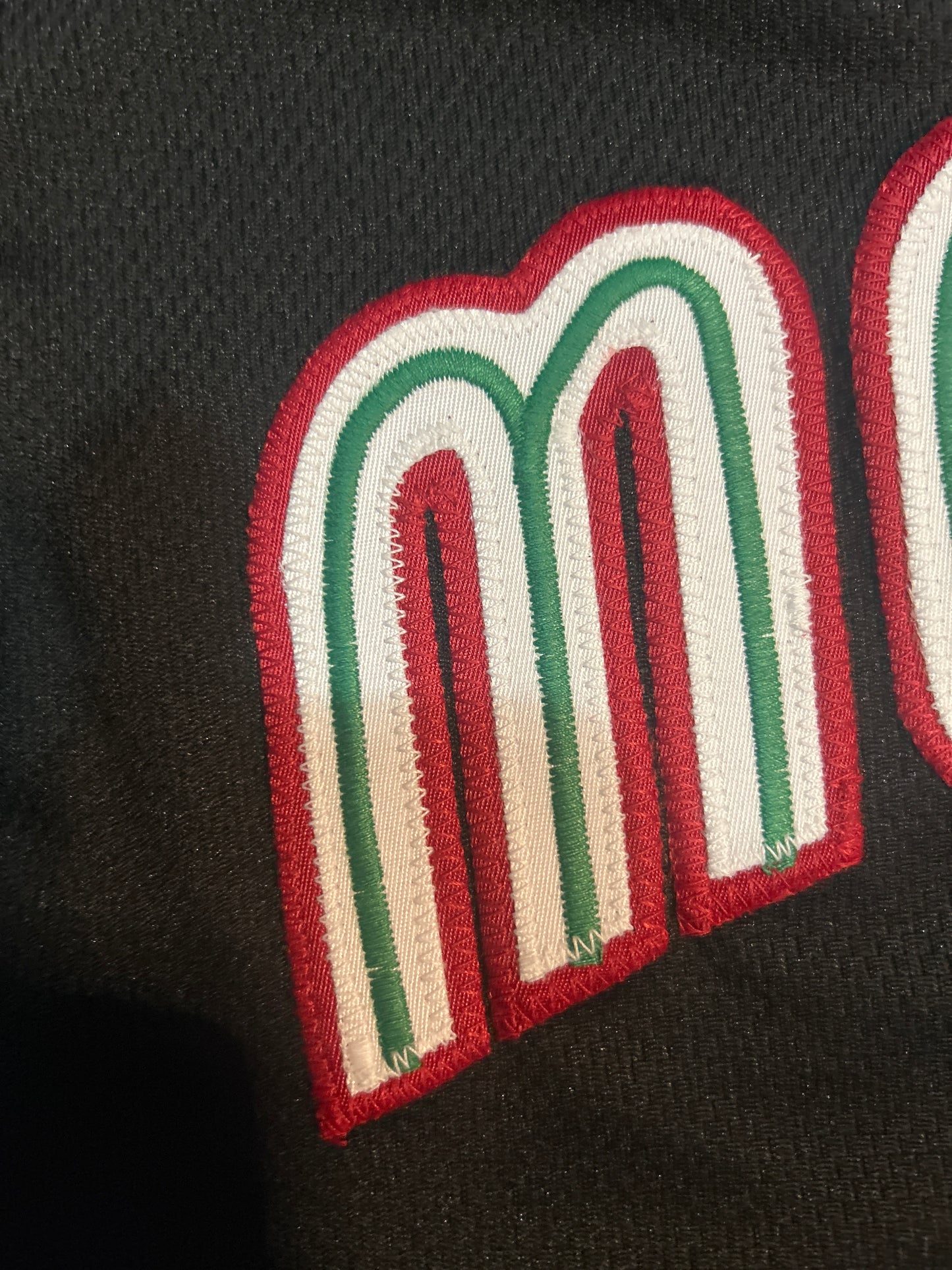 Mexico JSW Men Black Baseball Jersey