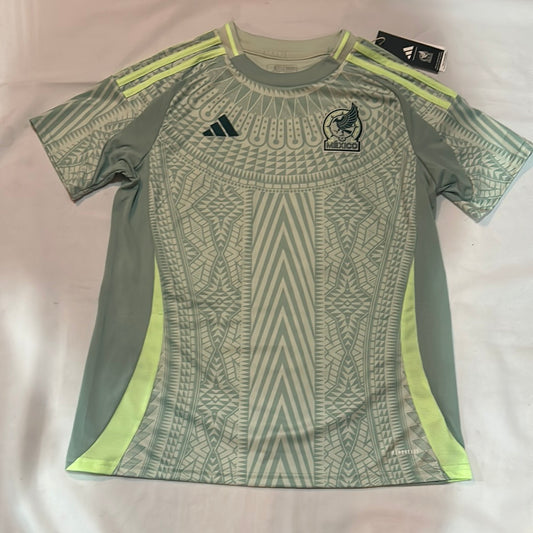 Adidas Mexico National Soccer Team 2024-2025 Home Blank Women Replica Jersey