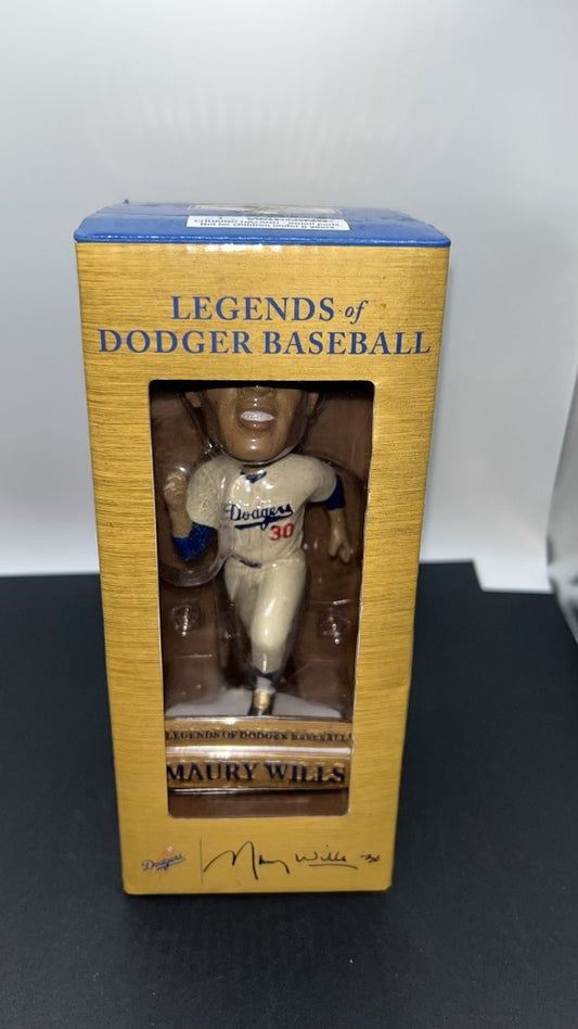 Los Angeles Dodgers Maury Wills 2022 Legends Bobblehead