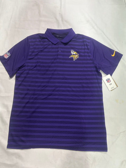 Minnesota Viking NFL Dri-Fit Men Polo T-Shirt
