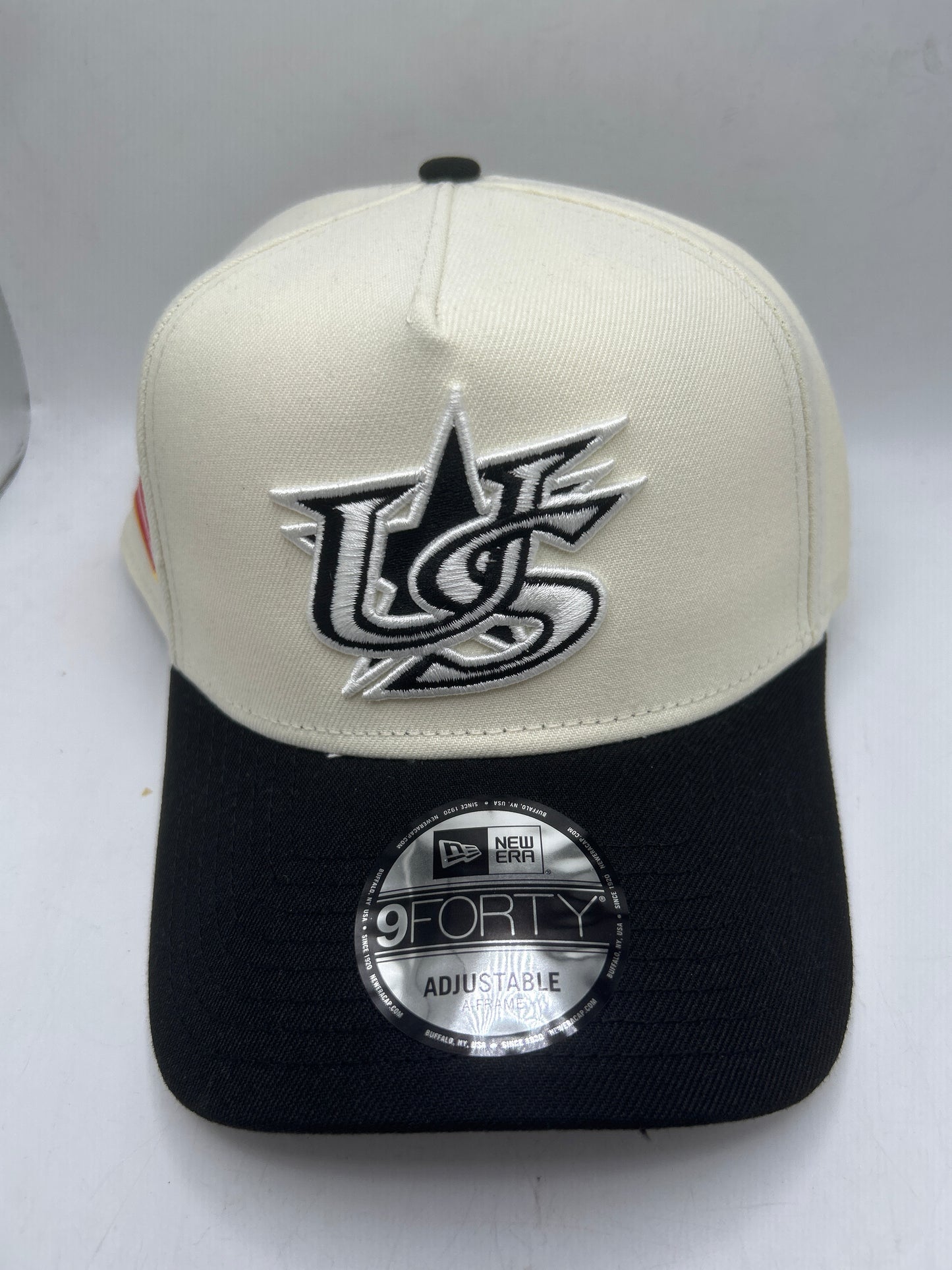 USA 2026 World Series Baseball Classic White/Black New Era 9Forty A-Frame Adjustable Hat