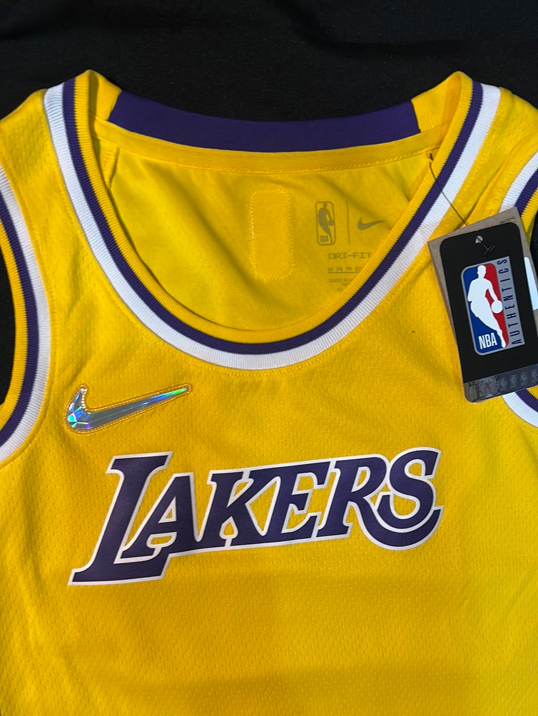 Los Angeles Lakers NBA Nike Dri-Fit Swingman Icon Edition Jersey