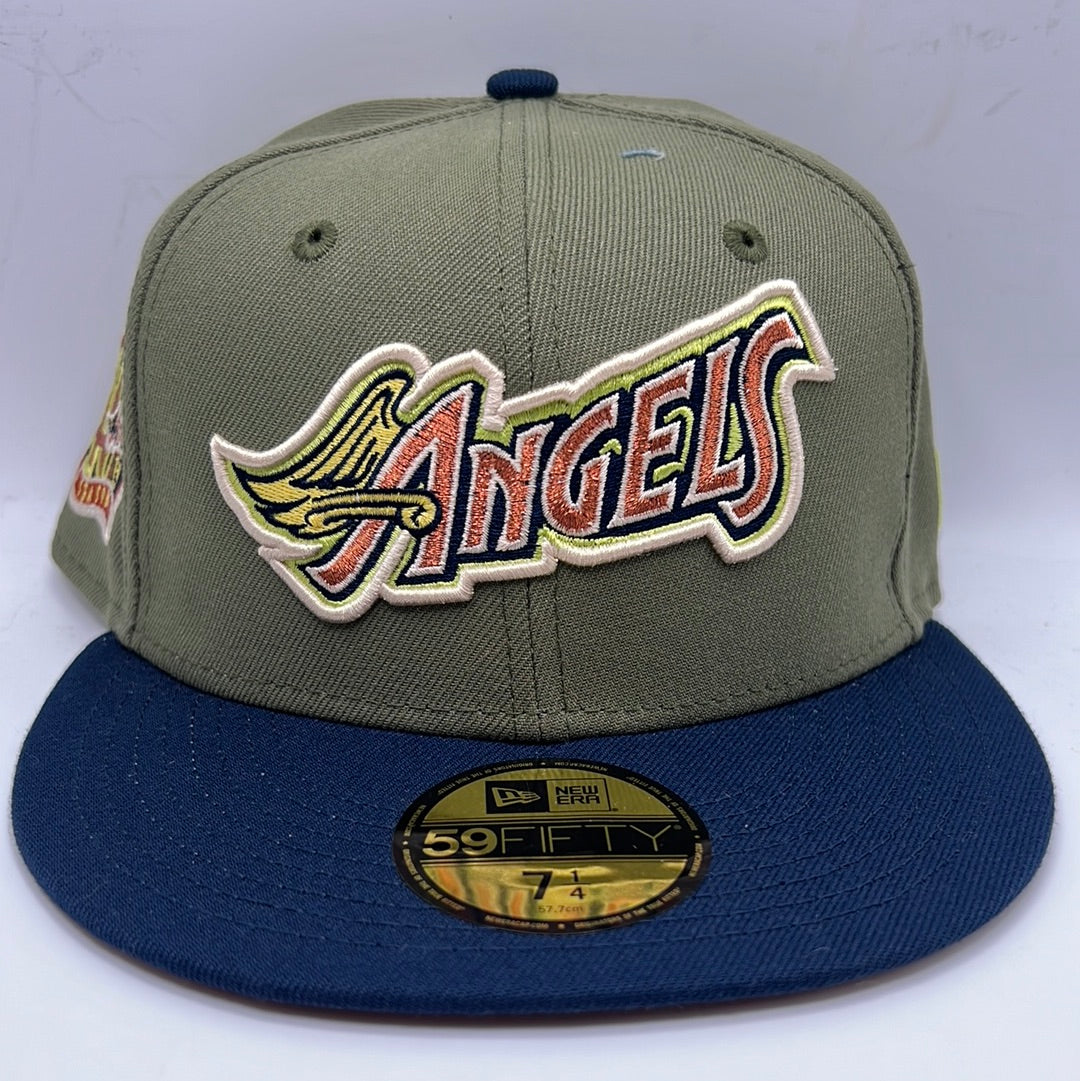 Los Angeles Anaheim Angels MLB New Era 40th Seasons 59Fifty Fitted Hat