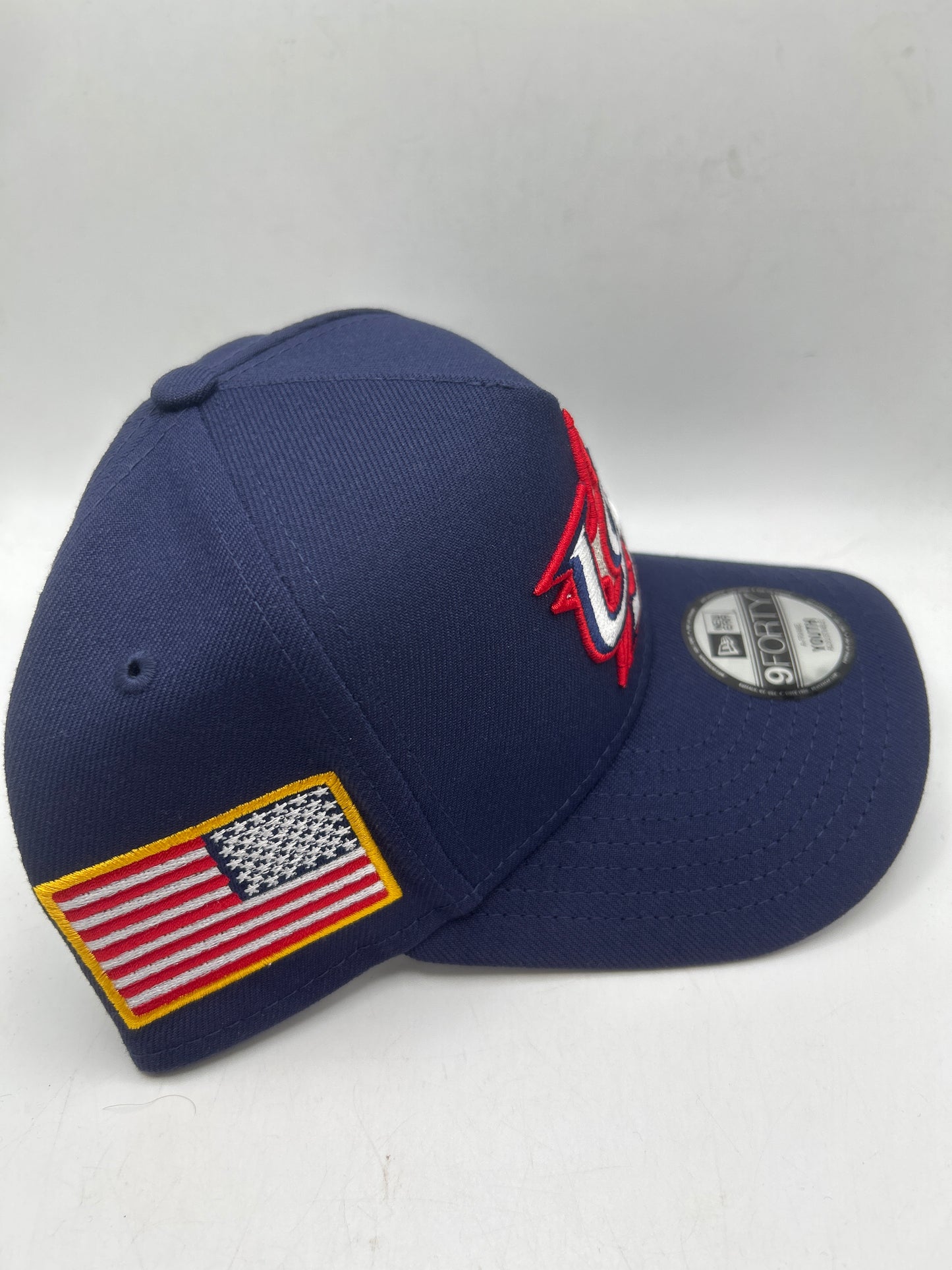USA 2026 World Series Baseball Classic Navy New Era 9Fifty A-Frame Youth Adjustable Hat