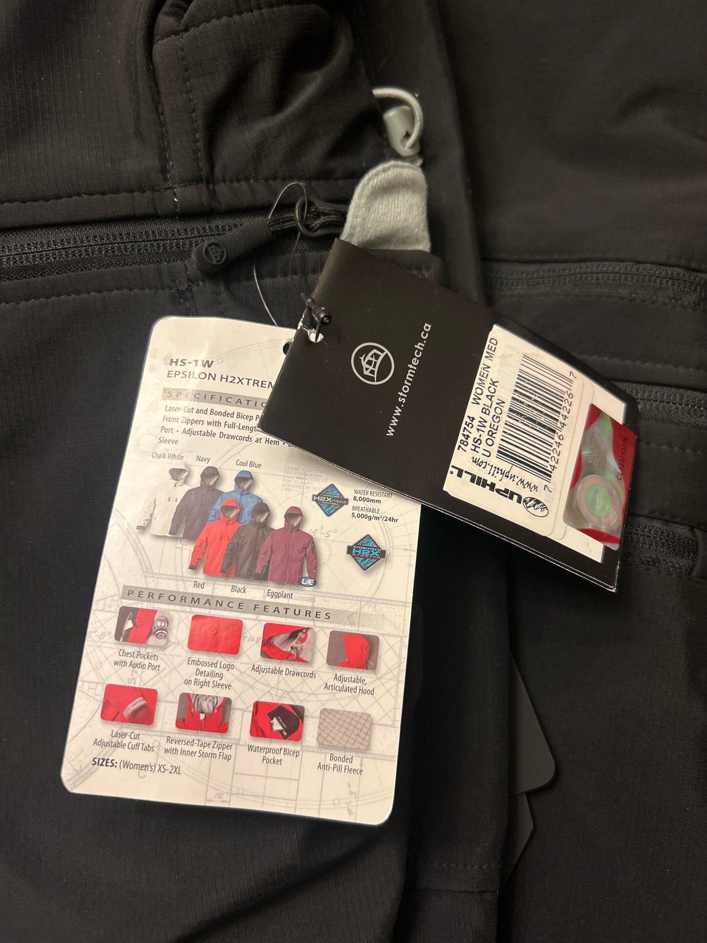 Oregon Ducks Collegiate Licensed Stormtech Weather Proof Women Jacket