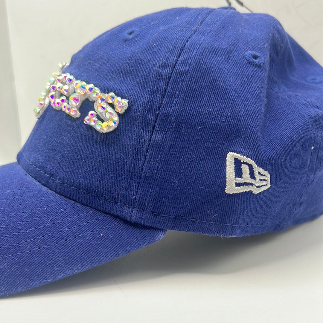 Los Angeles Dodgers MLB 9Twenty New Era Women Royal Blue Bedazzled Adjustable Hat